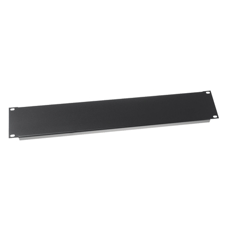 MIDDLE ATLANTIC PRODUCTS Blank Panel, 1.75" H, 19" W, Steel, Depth: 0.518" 231178